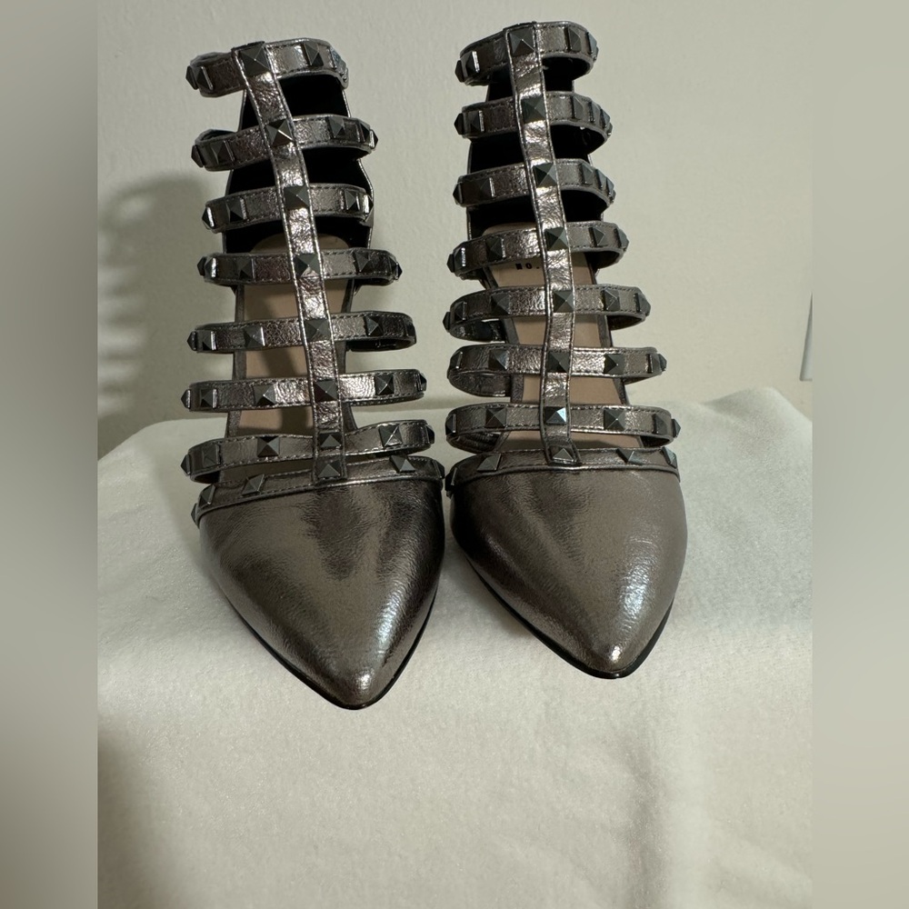 Women’s Mix No. 6 Daniela Pumps Gray Metallic Size 6 1/5